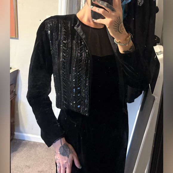 Bob Mackie Vintage 80s Pantsuit + jacket! - Picture 4 of 6